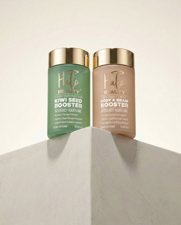Clear Skin + Foundation Bundle (Kiwi Skin Booster & Her Daily Multi)