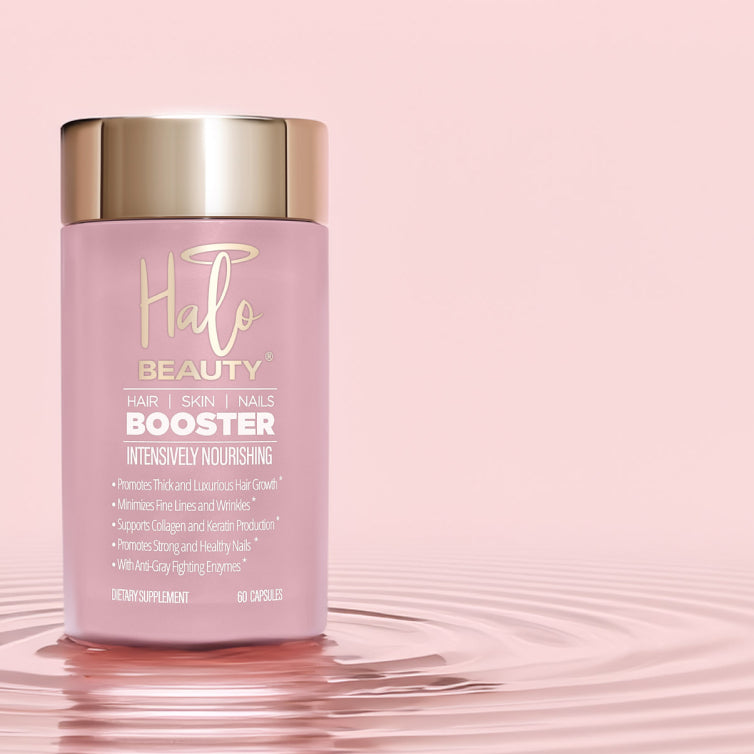HALO Beauty clean beauty woman healthy glowing skin and hair