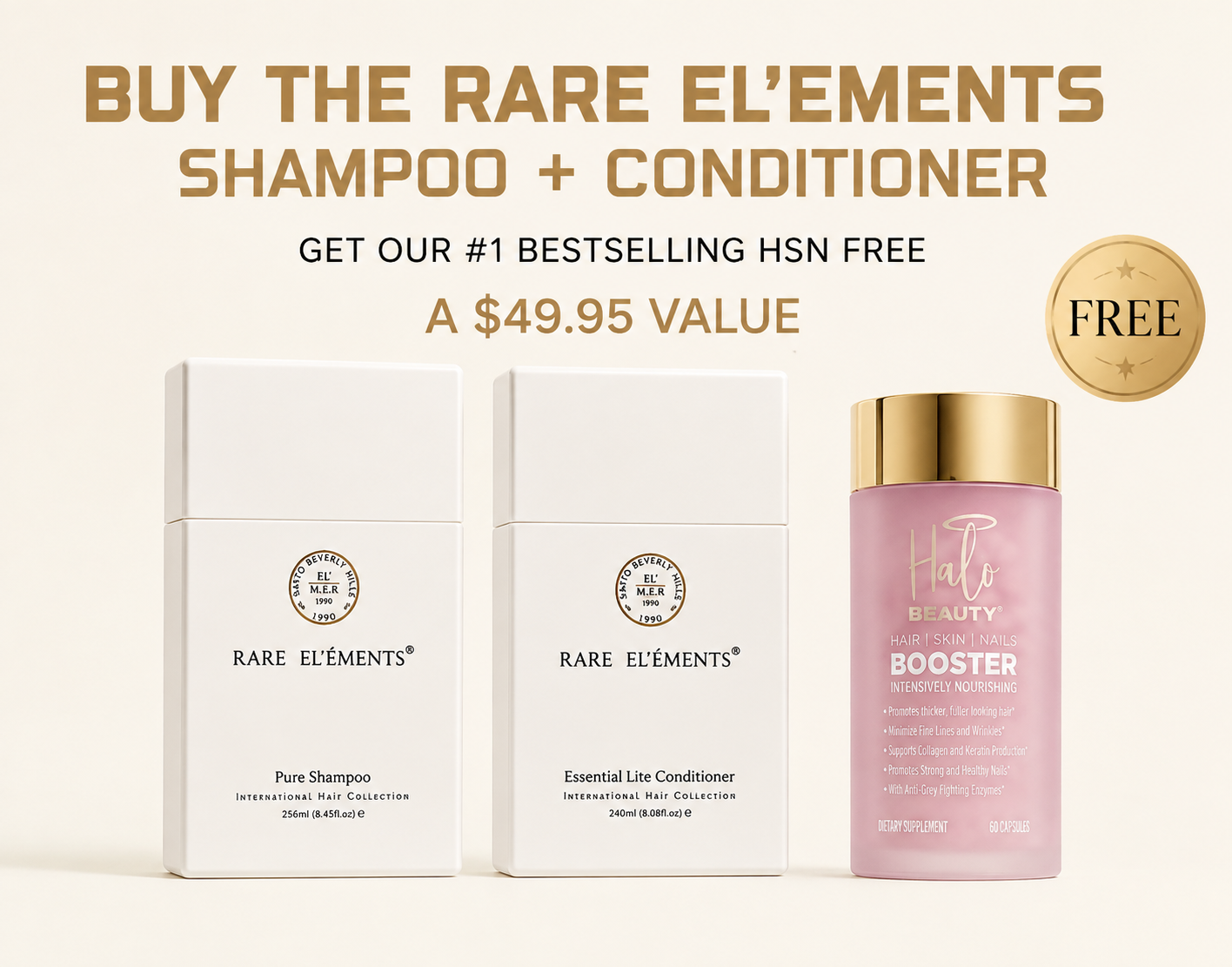 Rare El'ements Shampoo + Conditioner
