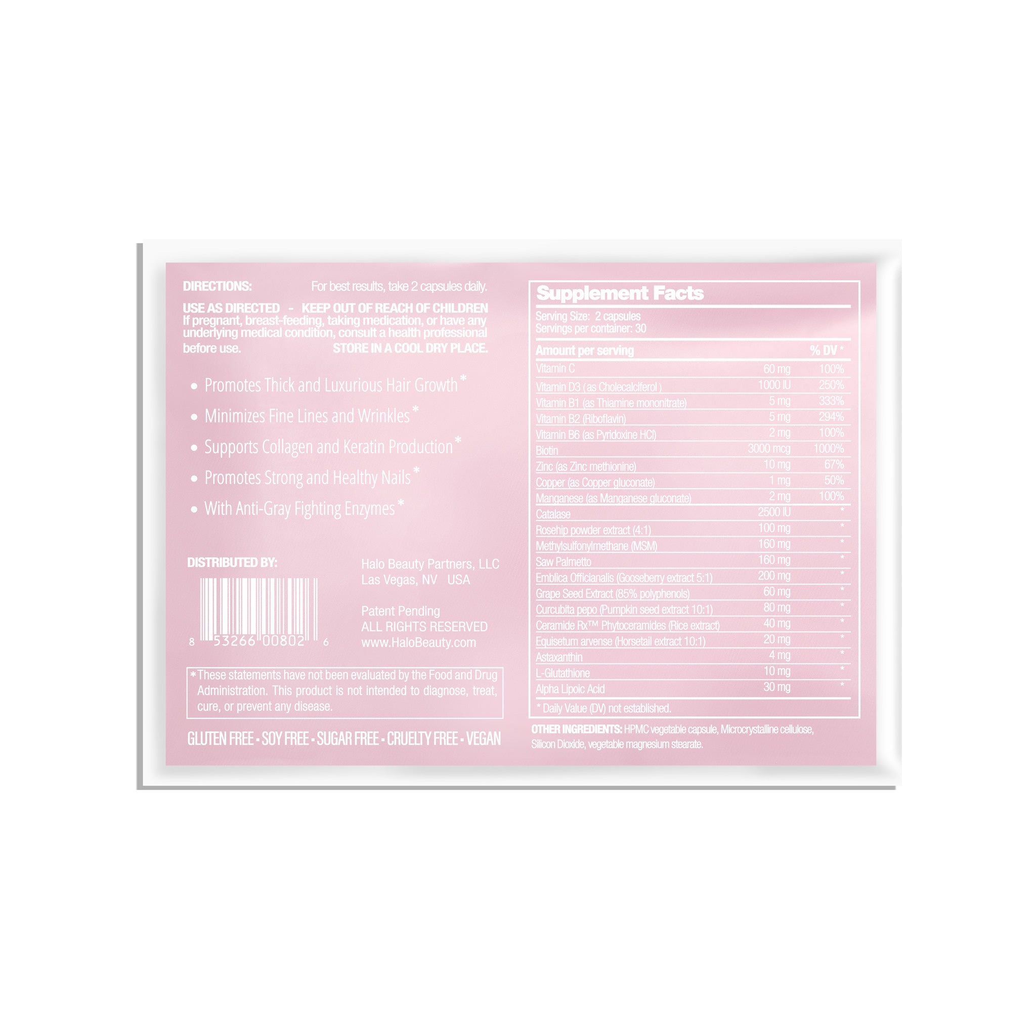 Hair Skin & Nails Booster Refill