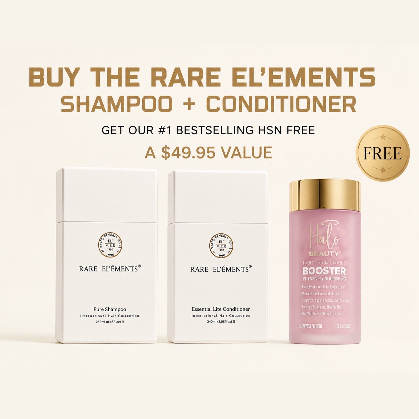 Rare El’ements Shampoo + Conditioner